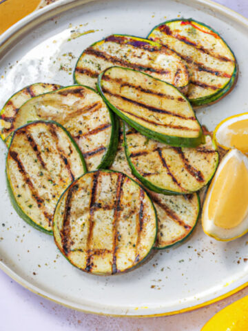 grilled zucchini